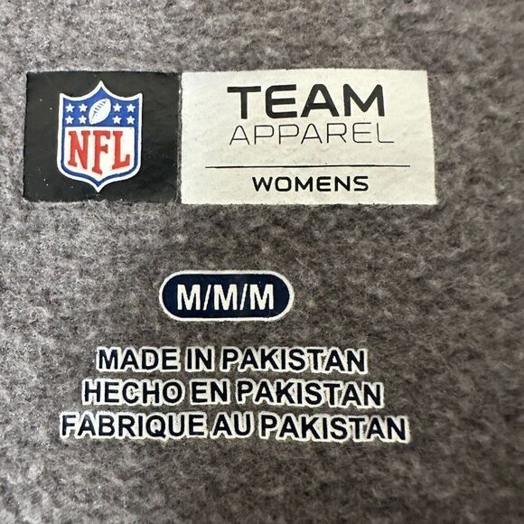 Arizona Cardinals Hoodie Womens Medium Grey NFL Jacket V-Neck Football Adult - Picture 2 of 6